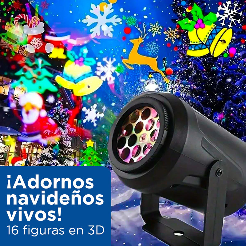 Proyector de Figuras Navideñas - FestiLuz®