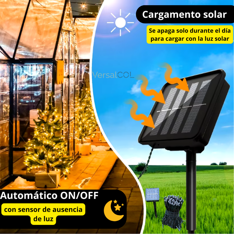 Luz con panel solar - Swaanlight®